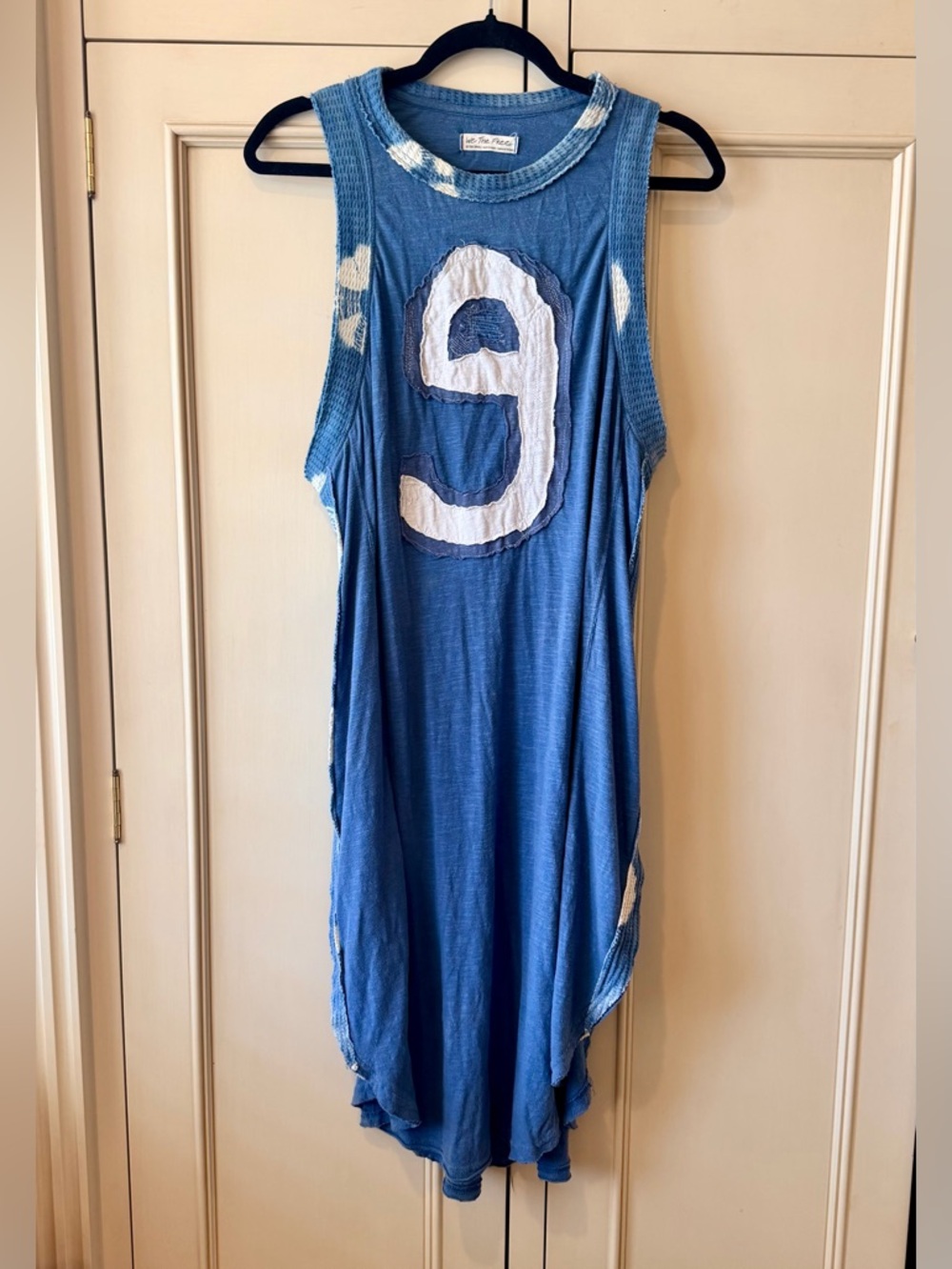 Free People We the Free “Deep Sea Tee” Dress.  Relaxed Loungewear. Runs Big. XS🦋